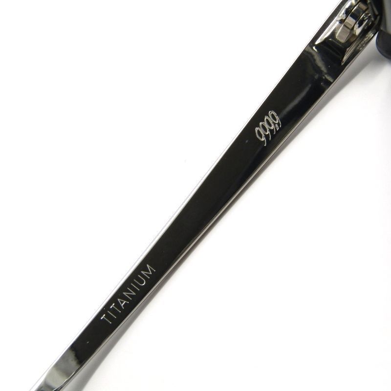 美品 999.9 フォーナインズ メガネフレーム S-861T 日本製