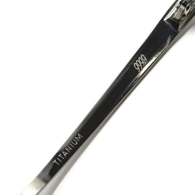 美品 999.9 フォーナインズ メガネフレーム S-860T 日本製