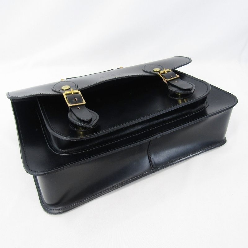 美品 GLENROYAL グレンロイヤル サッチェルバッグ13インチ 02-5912