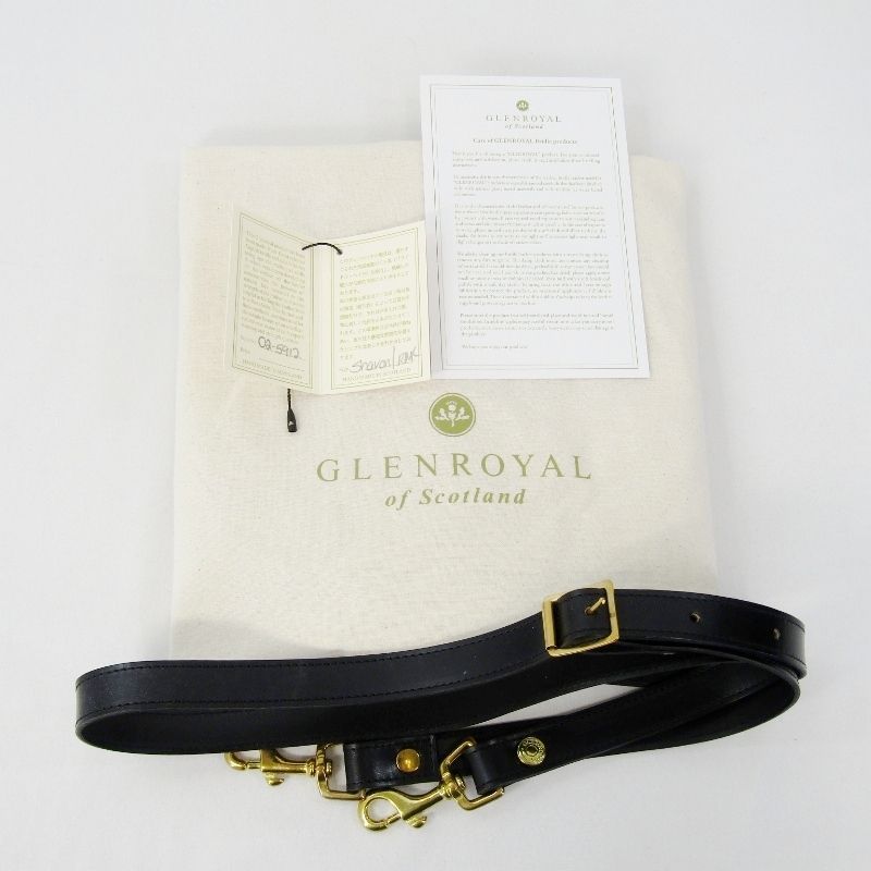 美品 GLENROYAL グレンロイヤル サッチェルバッグ13インチ 02-5912