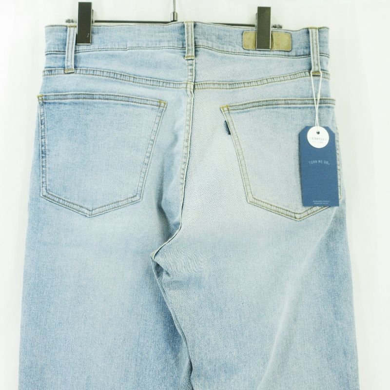 未使用 TURN ME ON ターンミーオン デニムパンツ 225-183 ストレッチデニム 5POCKETパンツ ジップフライ ブルー 31  99001275 未使用 TURN ME ON ターンミーオン デニムパンツ 225-183 ストレッチ