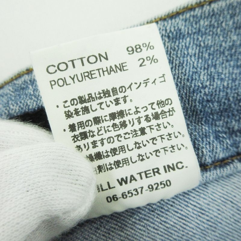 未使用 TURN ME ON ターンミーオン デニムパンツ 225-183 ストレッチ