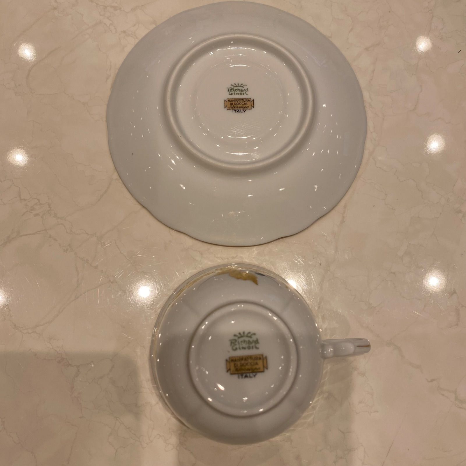 激レア最高級ライン ジノリ サヴォイア家 森の果実 カップ&ソーサー 1 