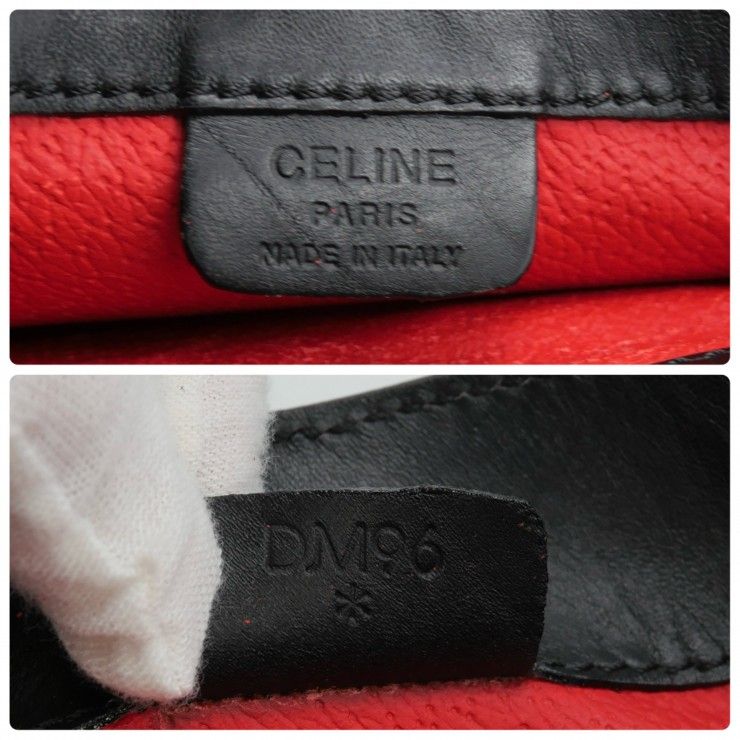 CELINE（セリーヌ）ヴィンテージ スエード ショルダーバッグ ブラック