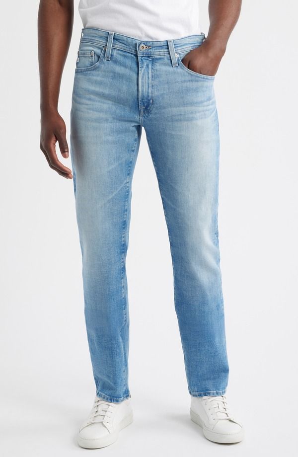 エージー メンズ ボトムス デニムパンツ ストレート ジーンズ AG Mens Everett Slim Straight Leg Jeans La Paz
