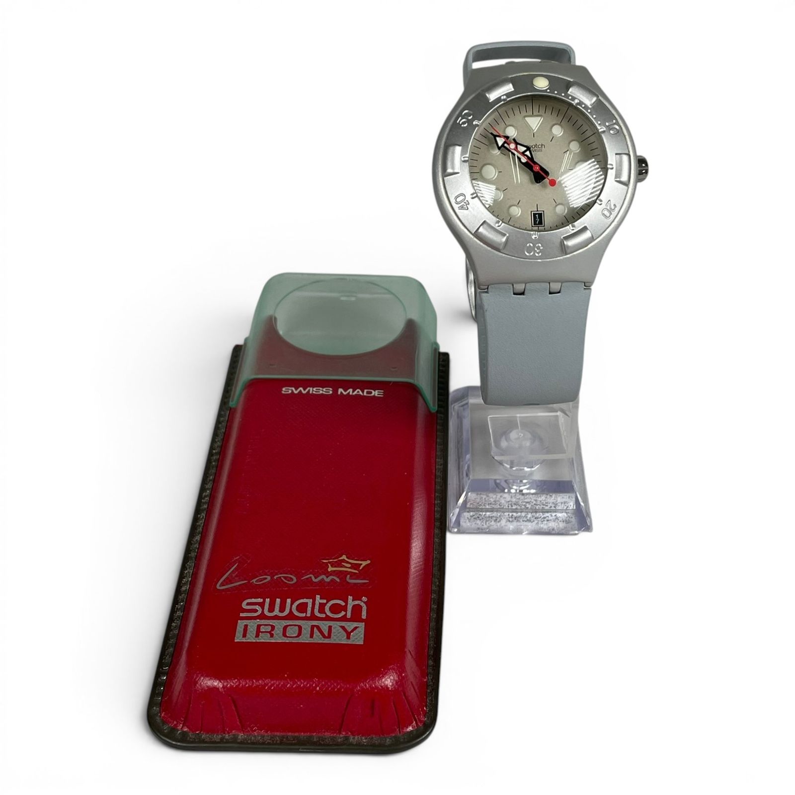 SWATCH スウォッチ 腕時計 クォーツ IRONY SCUBA 200 YDS4001 - メルカリ