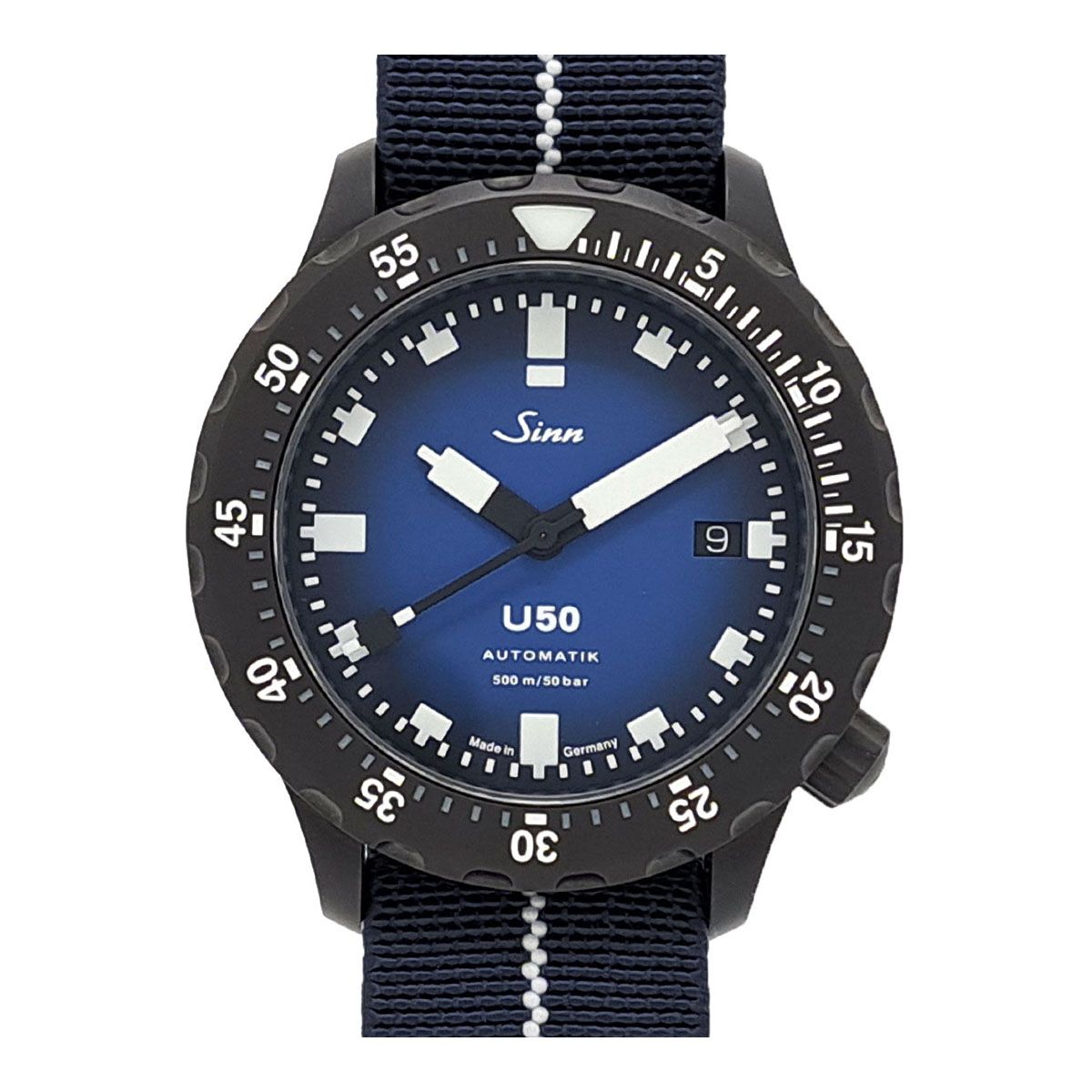 ジン U50 1050 自動巻き ステンレススティール メンズ Sinn【中古