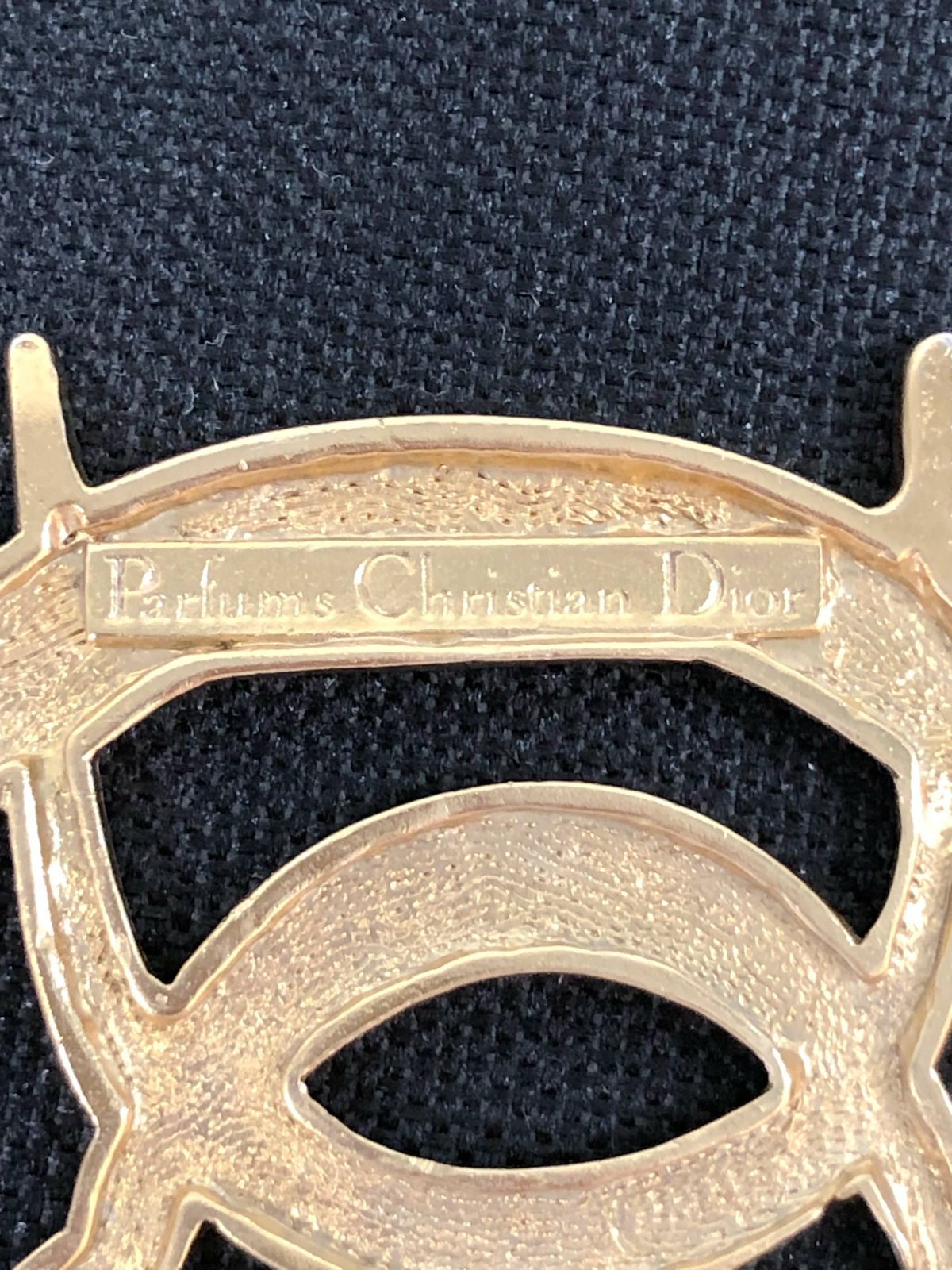 MK206 ブローチ Parfums Christian Dior クリスチャン ディオール CD