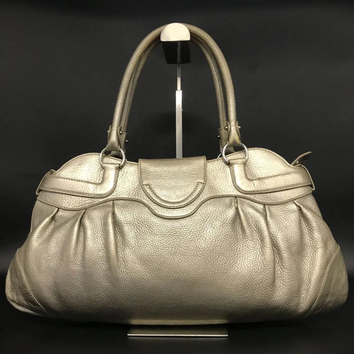 Salvatore Ferragamo フェラガモ ショルダーバッグ ガンチーニ レザー