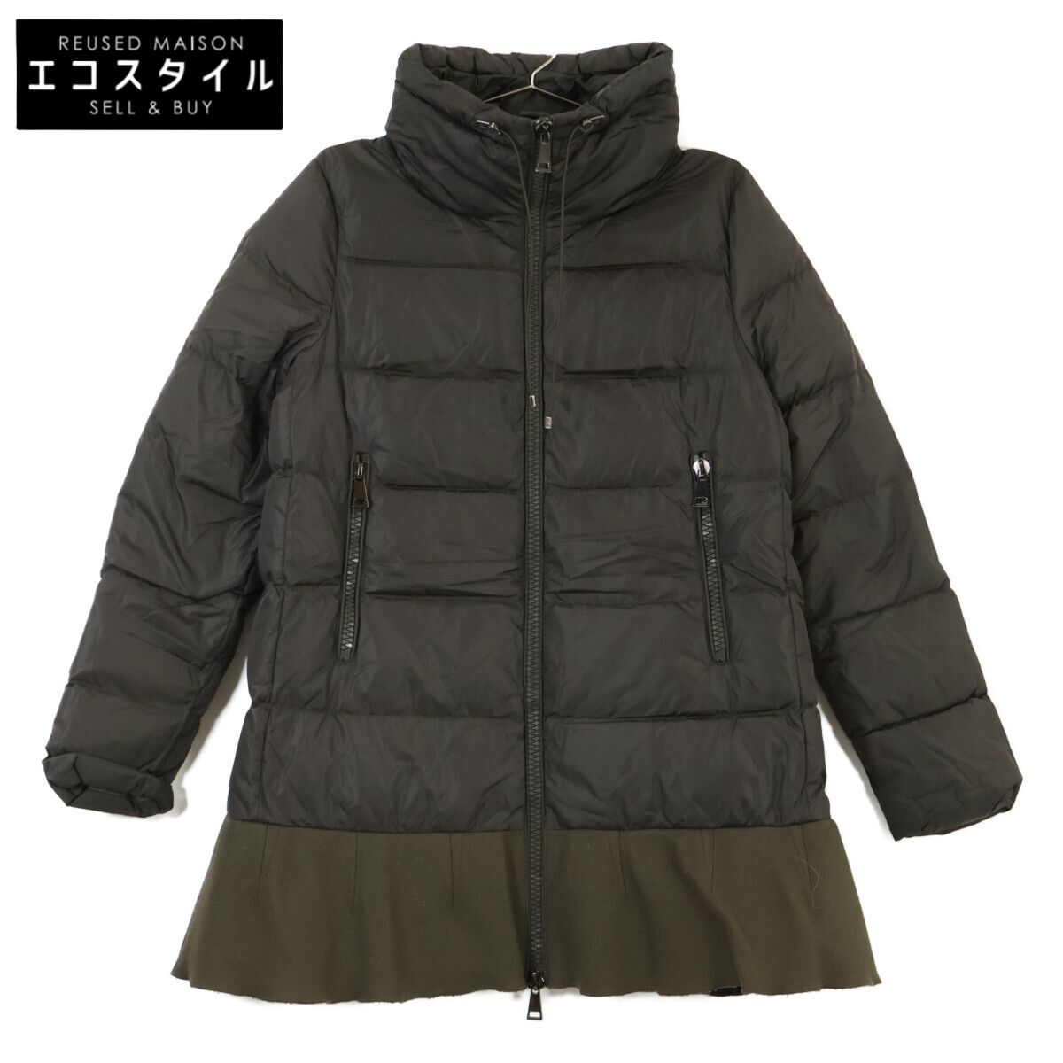MONCLER モンクレール VIBURNUM 裾フリル ダウン 1 - メルカリ