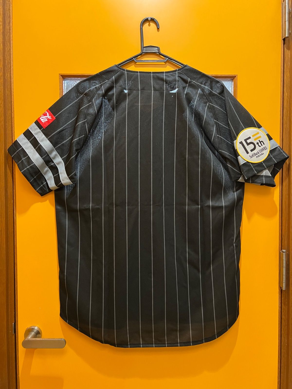 Y【Y12-98】◇ Majestic Lサイズ 福岡ソフトバンクホークス 15周年記念