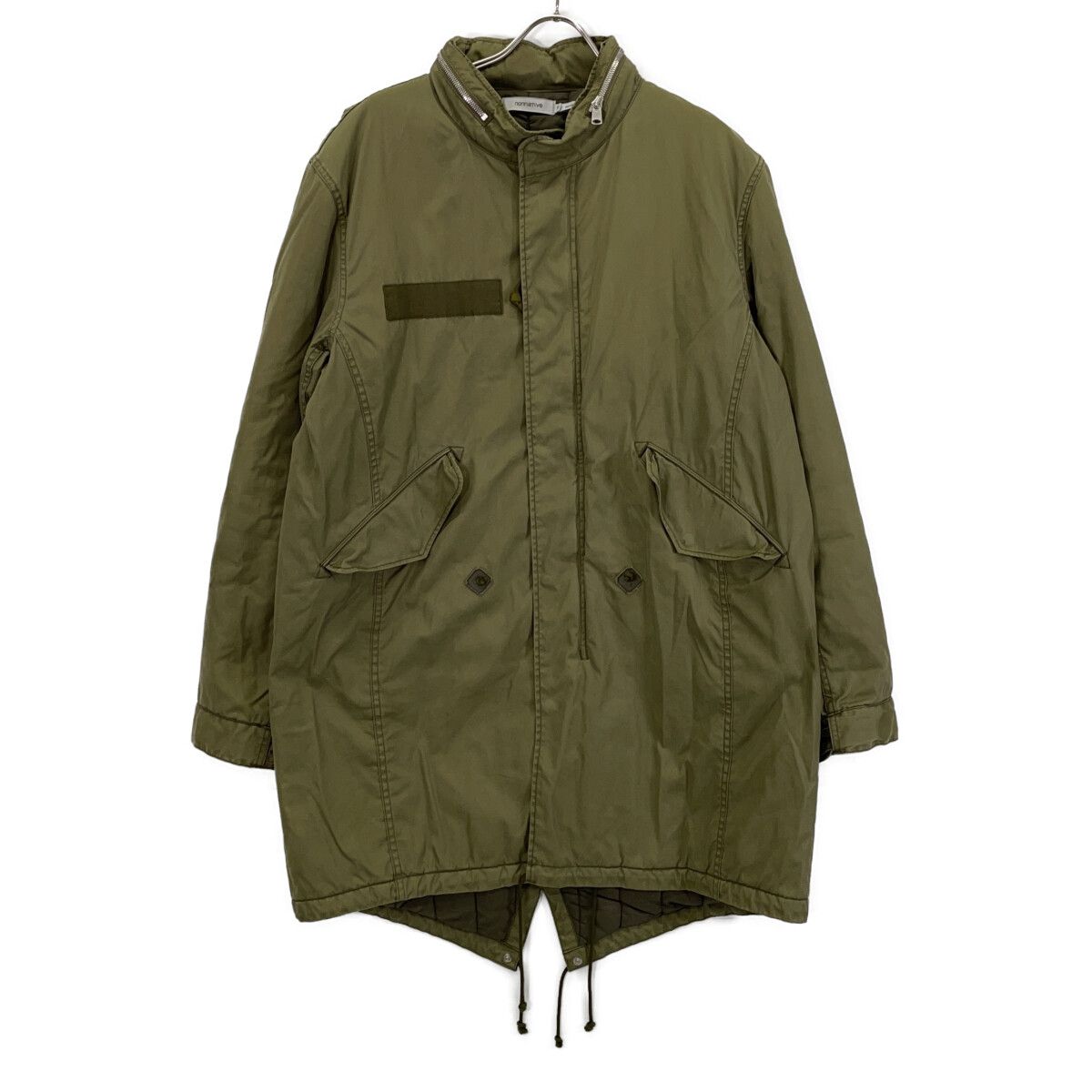 nonnative モッズコート オリーブ nonnative ノンネイティブ カーキ ファー付き ミリタリーコート 3