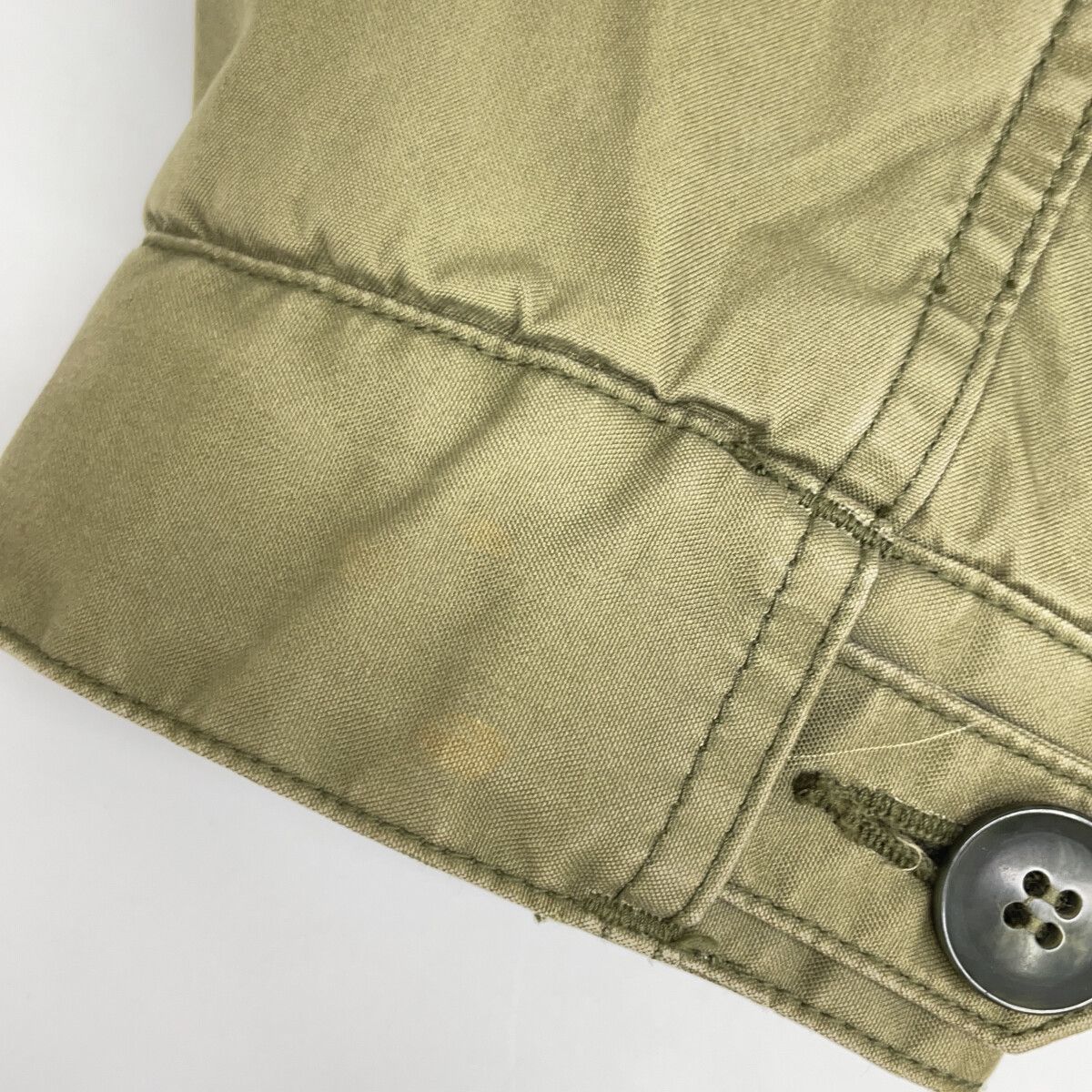 nonnative ノンネイティブ カーキ ファー付き ミリタリーコート 3