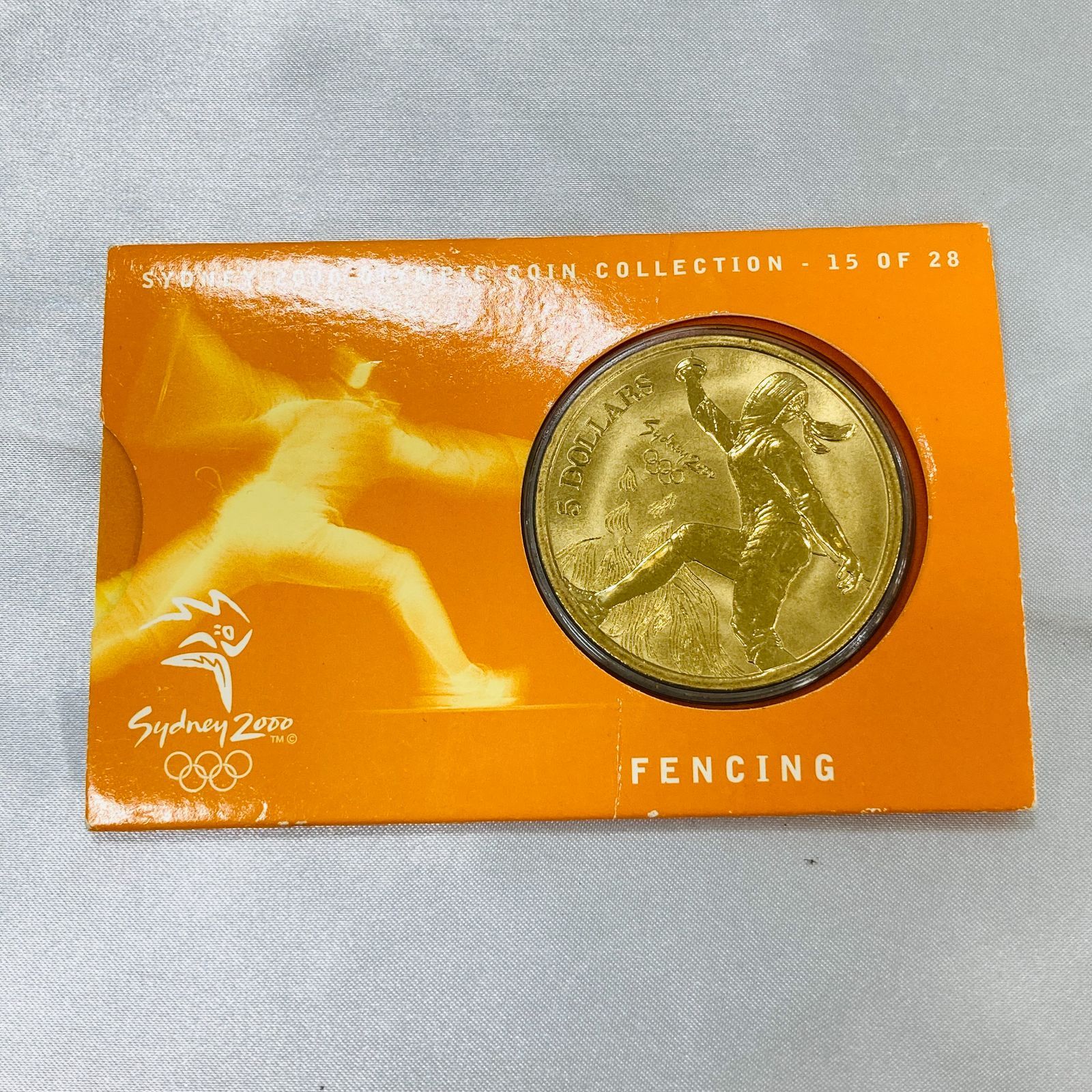 A【まとめ売り】2000年 シドニーオリンピック 5ドル 大型硬貨 古銭