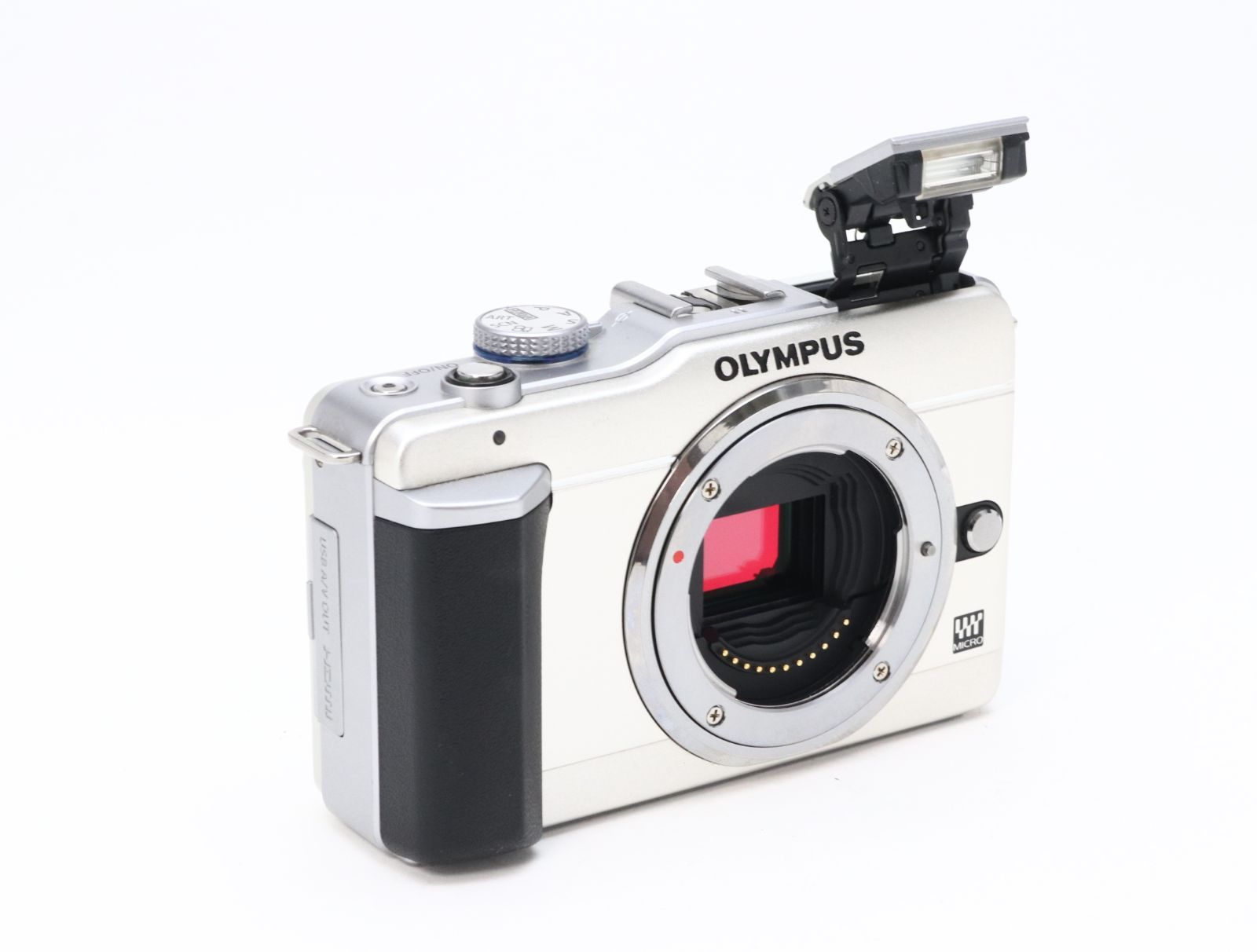 B- (並品) OLYMPUS オリンパス PEN Lite E-PL1 シャンパンゴールド