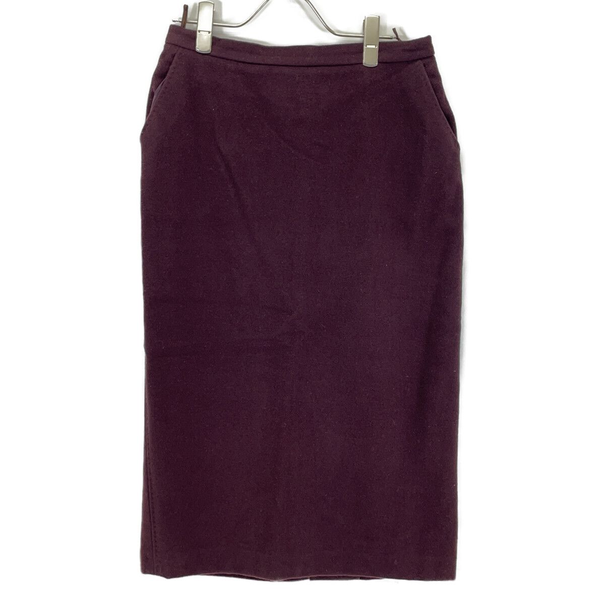 【美品】Max Mara マックスマーラ スカートスーツ アンゴラ 白タグ Max Mara マックスマーラ アンゴラ ワインレッド 白タグ セットアップ