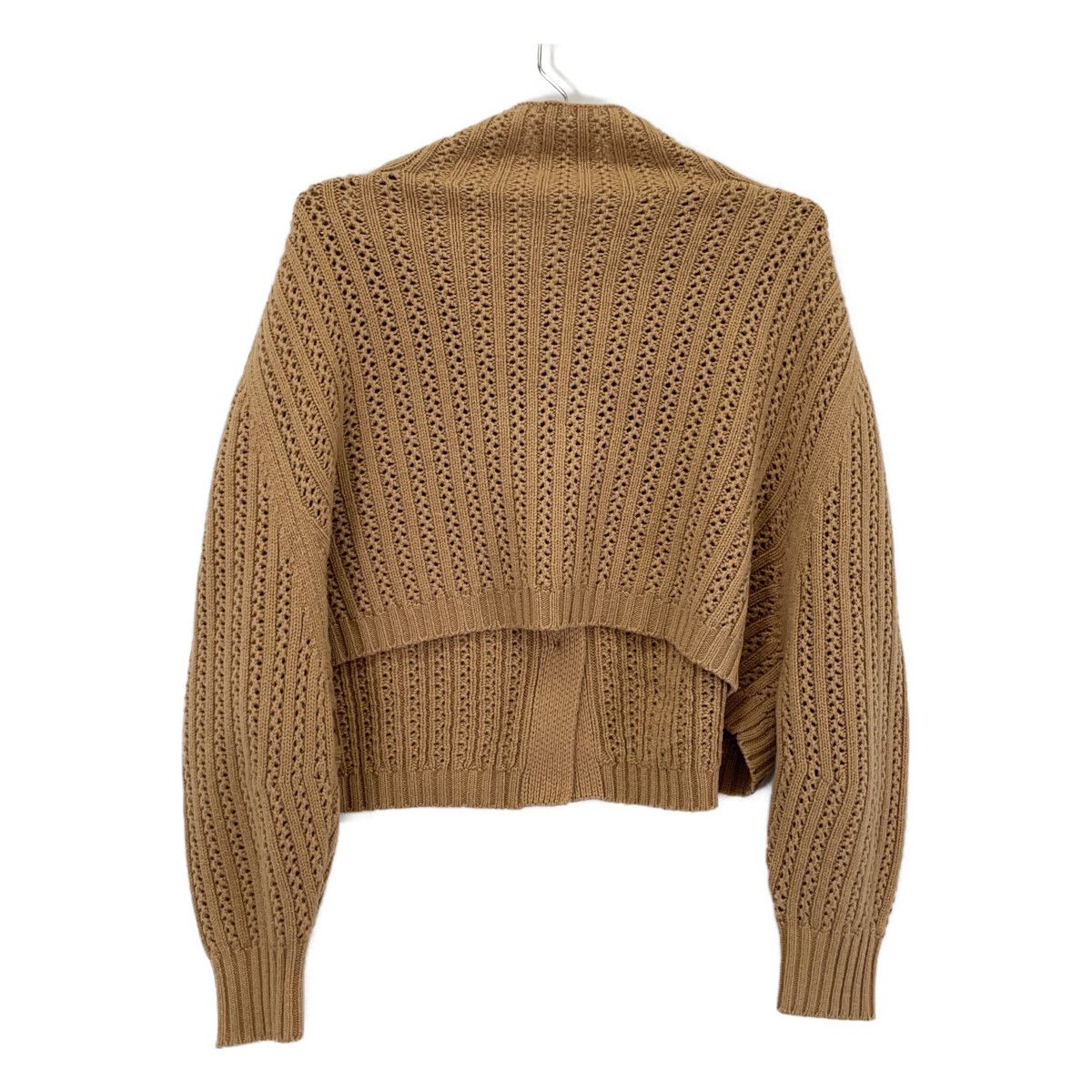 Max Mara マックスマーラ キャメル ウール カシミヤ クロップド