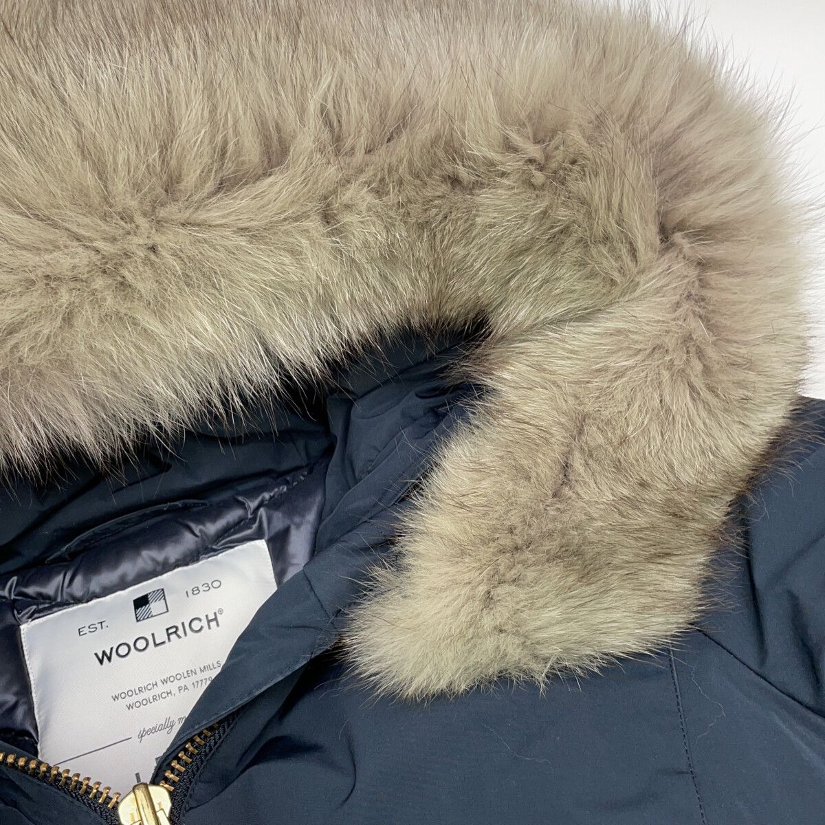 WOOLRICH ウールリッチ 【IENA別注】WWCPS2863 ネイビー BOW BRIDGE