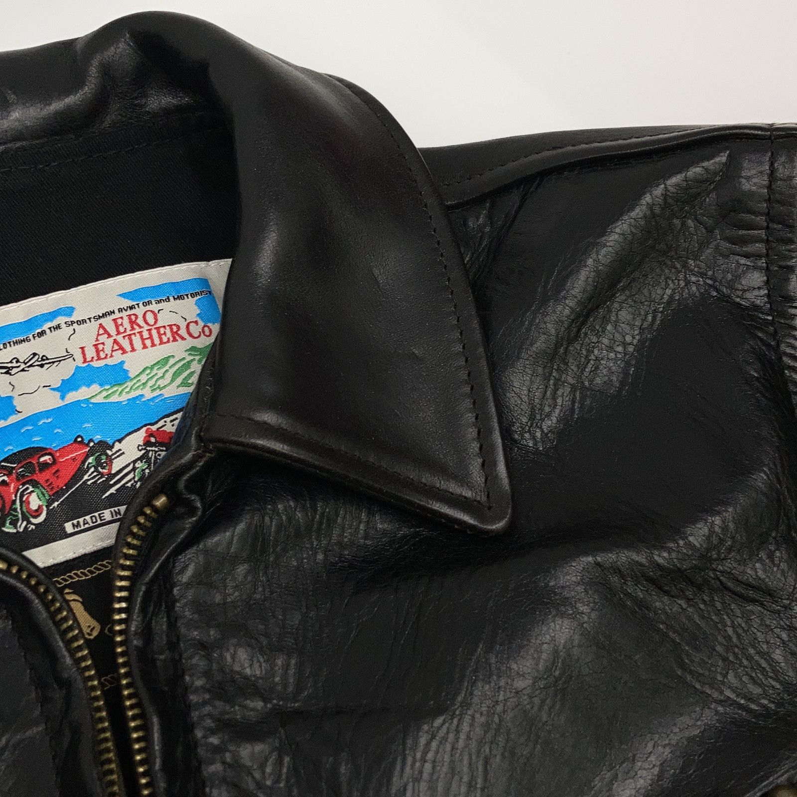 AERO LEATHER エアロレザー HALFBELT ハーフベルトSTF ホースハイド