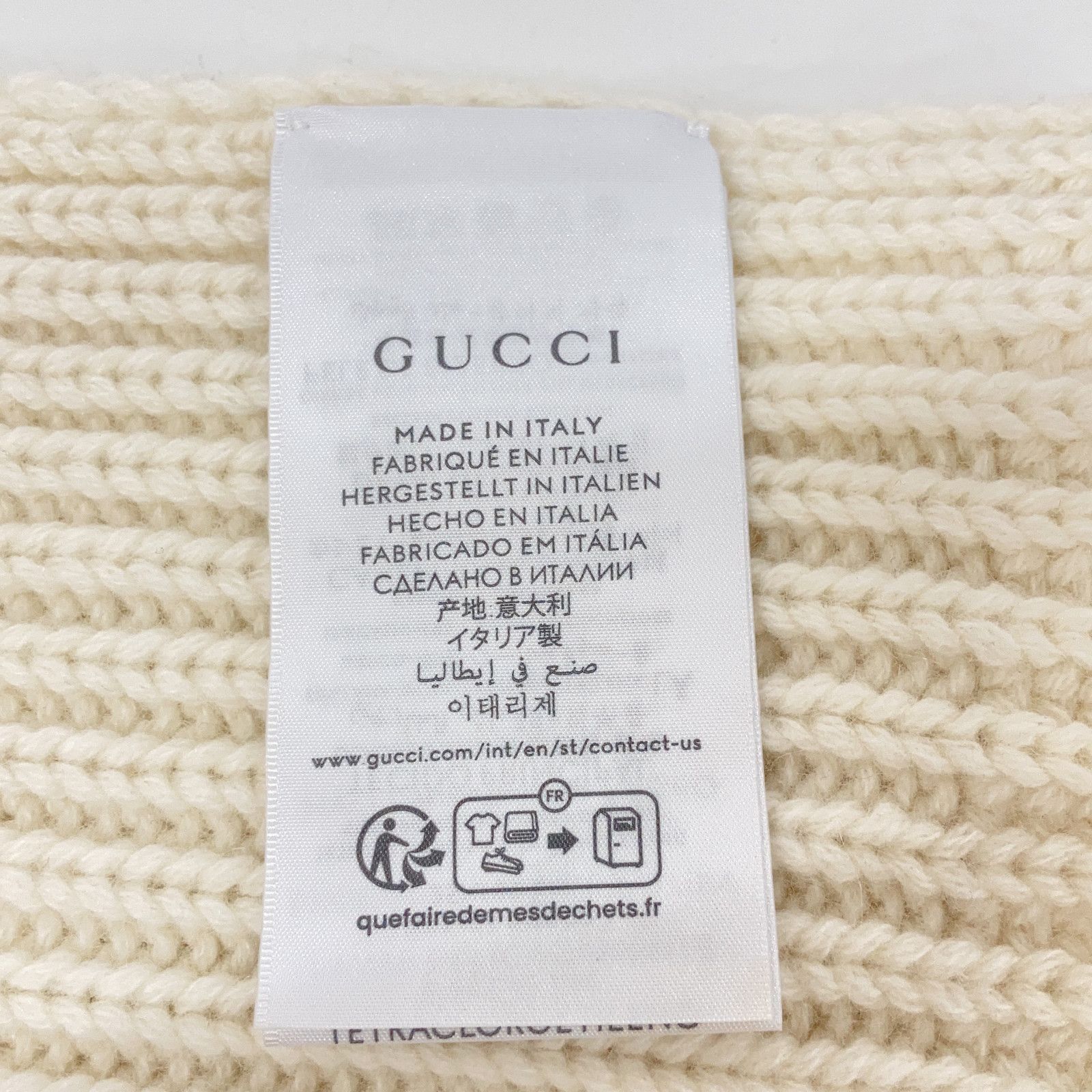 グッチ 773426 ウール カシミヤ ダブルG マフラー GUCCI グッチ 773426 ダブルG ウールカシミヤ 25×180cm - メルカリ