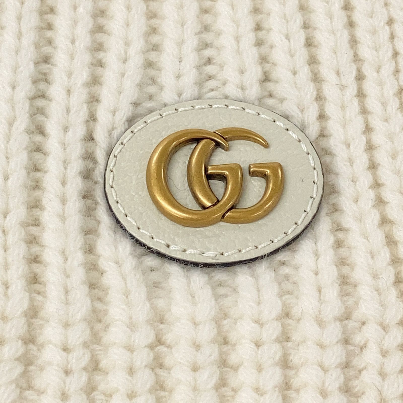 GUCCI グッチ 773426 ダブルG ウールカシミヤ 25×180cm - メルカリ