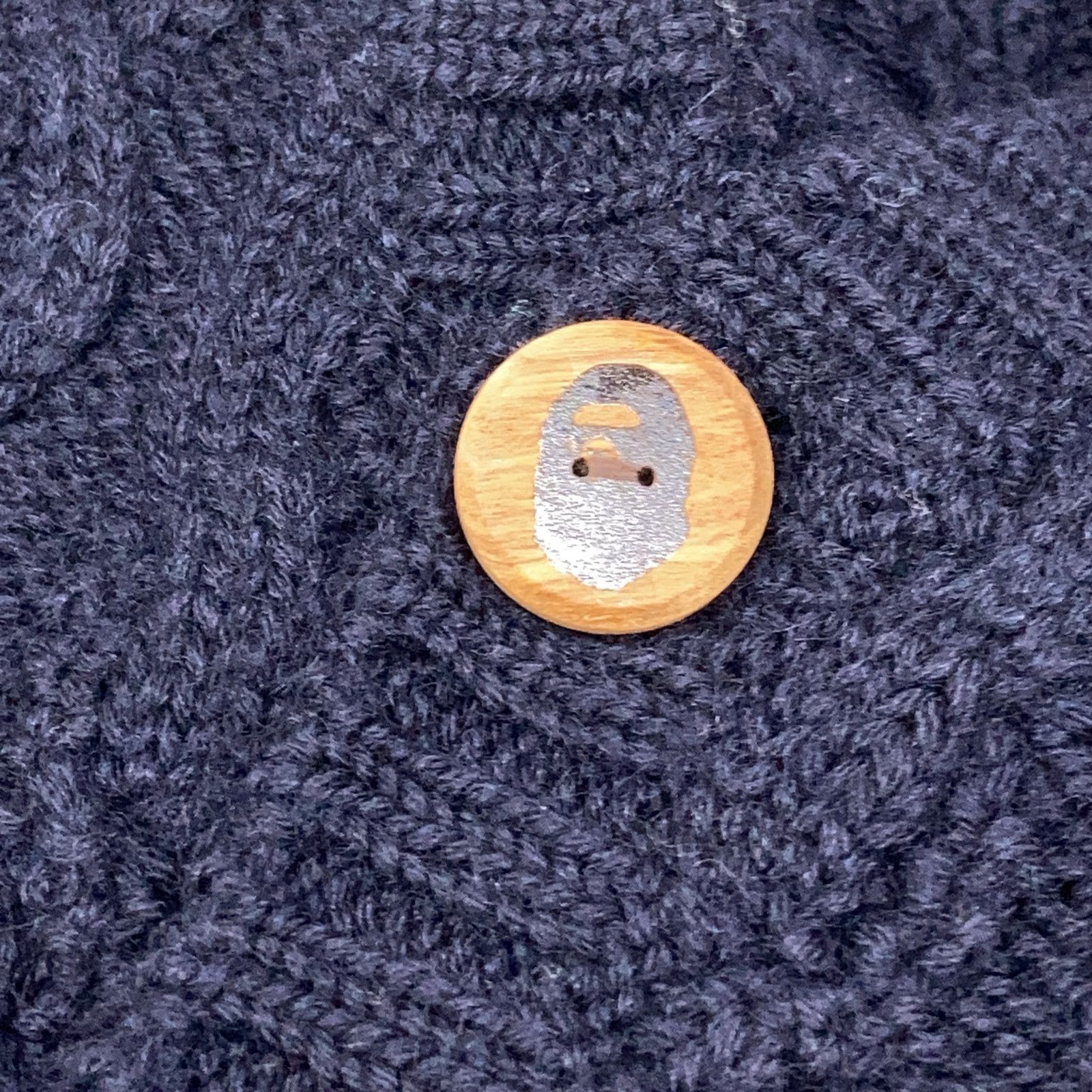 A BATHING APE アベイシングエイプ 001KN9802007 ネイビー ケーブル