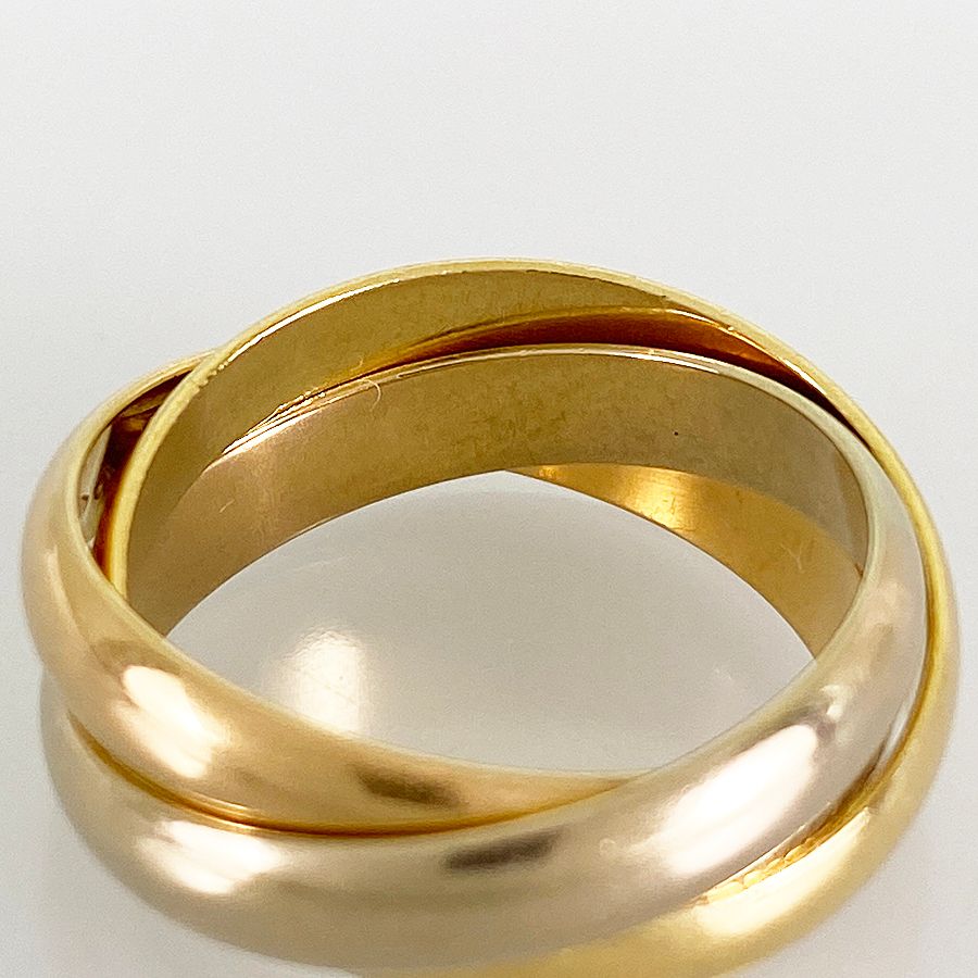 カルティエ Cartier トリニティ K18YG 10.5号(50-51) リング ss【中古