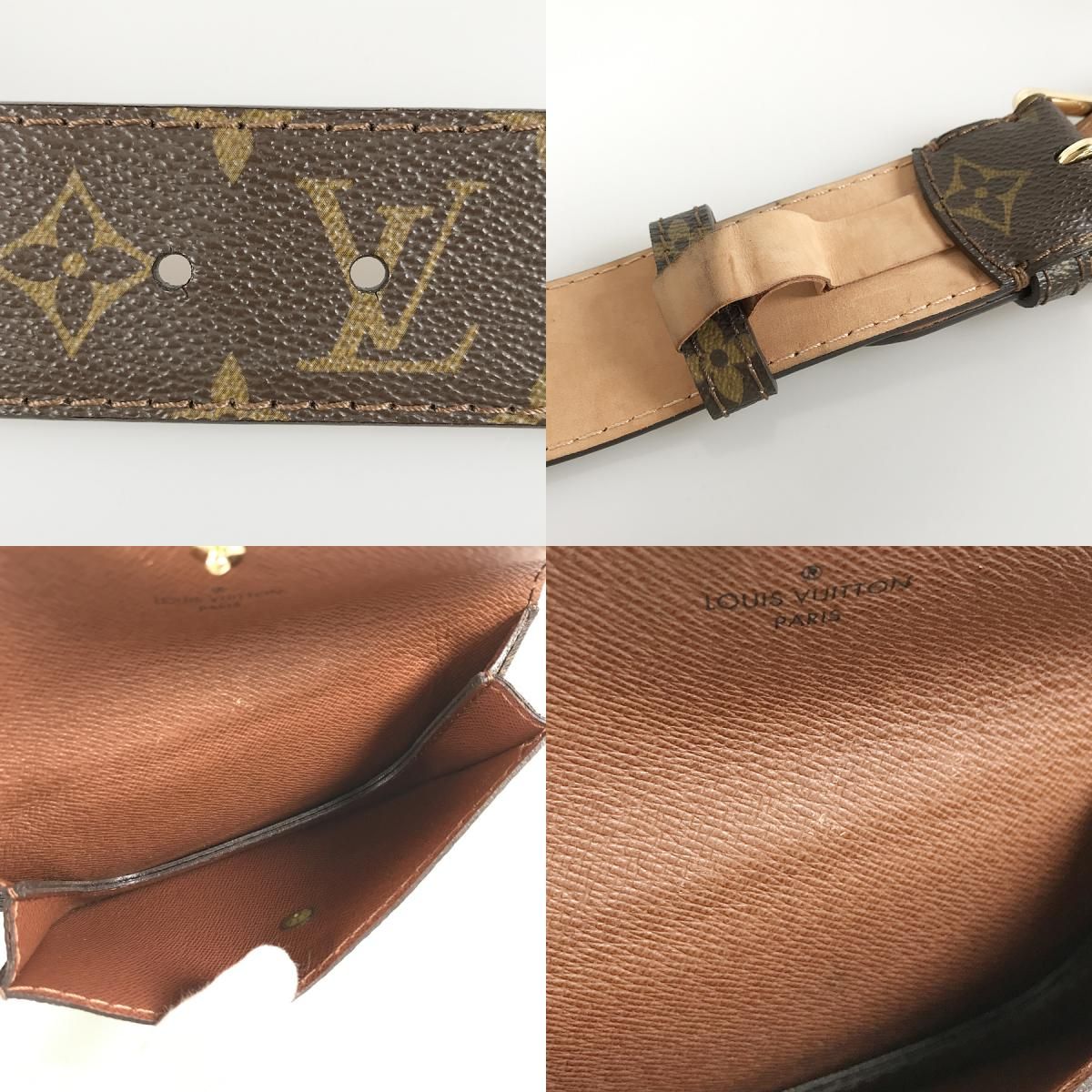 ルイ・ヴィトン LOUIS VUITTON モノグラム サンチュール ポシェット
