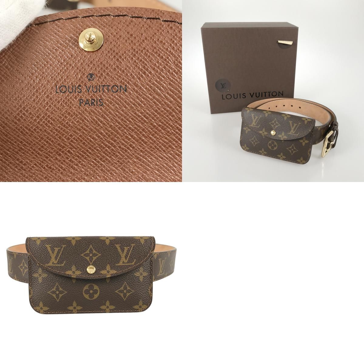 ルイヴィトン　ウエストポーチ ルイ・ヴィトン LOUIS VUITTON モノグラム サンチュール ポシェット