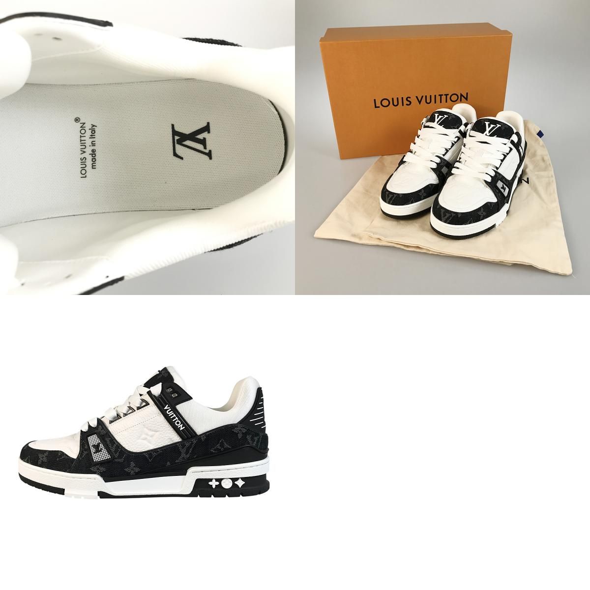 ルイ・ヴィトン LOUIS VUITTON モノグラム デニム LV トレイナー