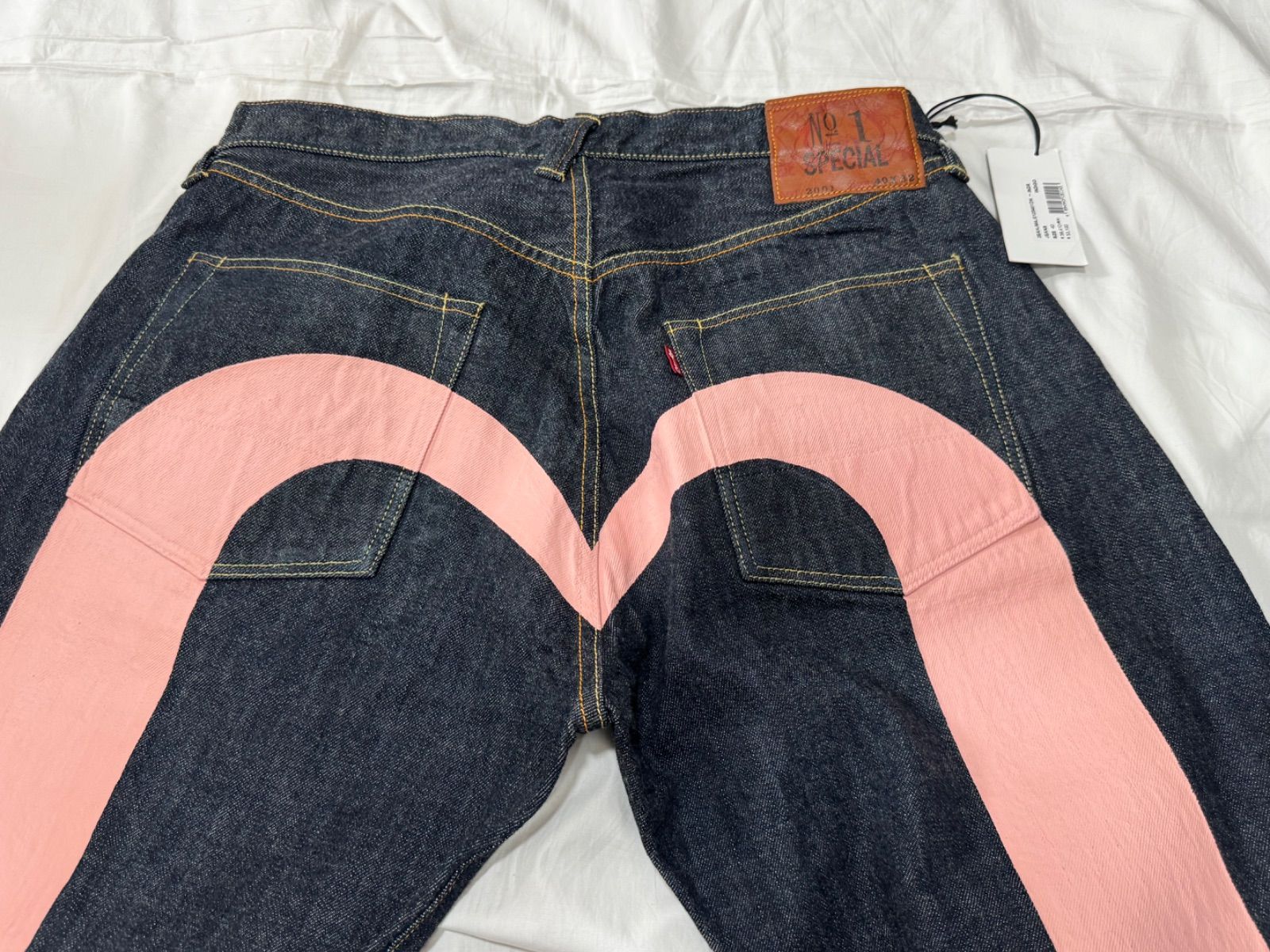 EVISU エヴィス LOT2001 No.1 SPECIAL ビックカモメプリント デニム 40 