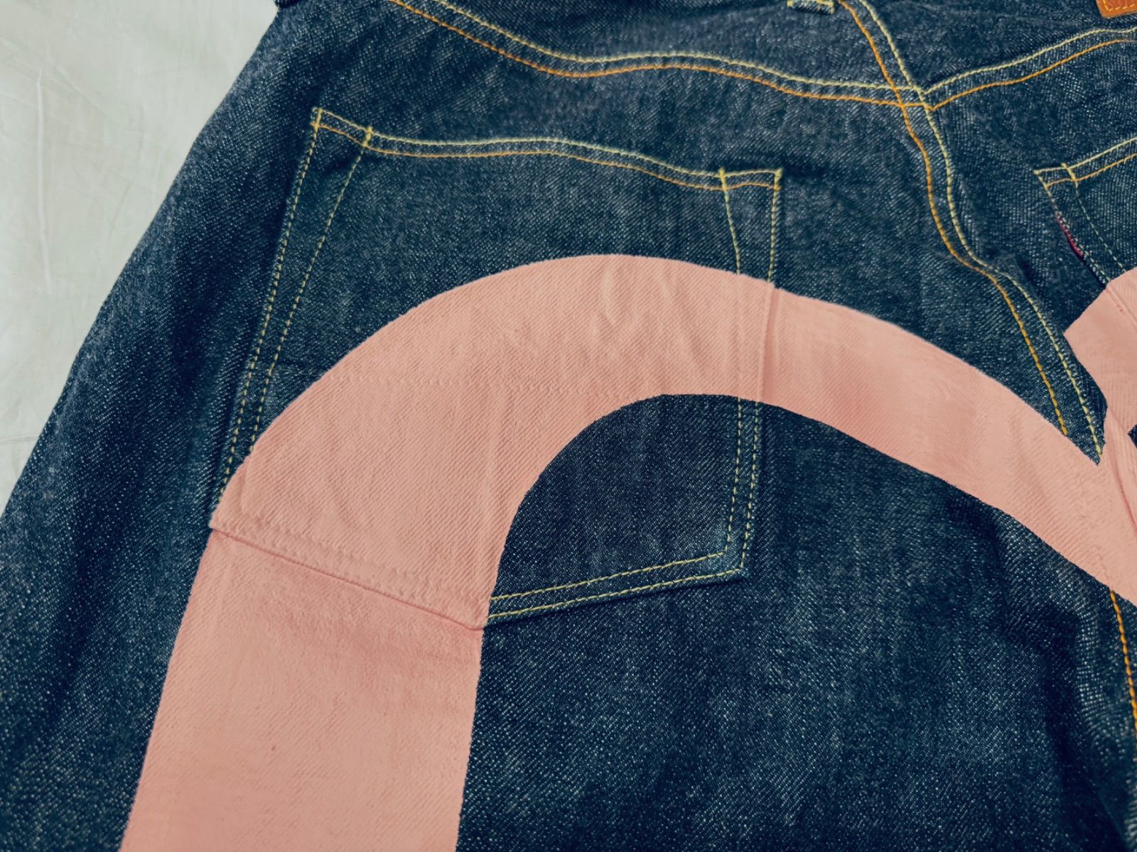EVISU エヴィス LOT2001 No.1 SPECIAL ビックカモメプリント デニム 40