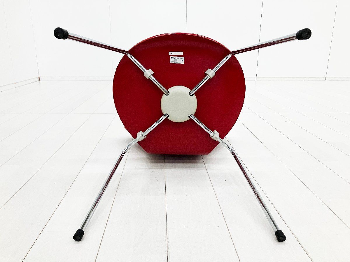 5A)Fritz Hansen/フリッツハンセン□セブンチェア□ラッカー/レッド