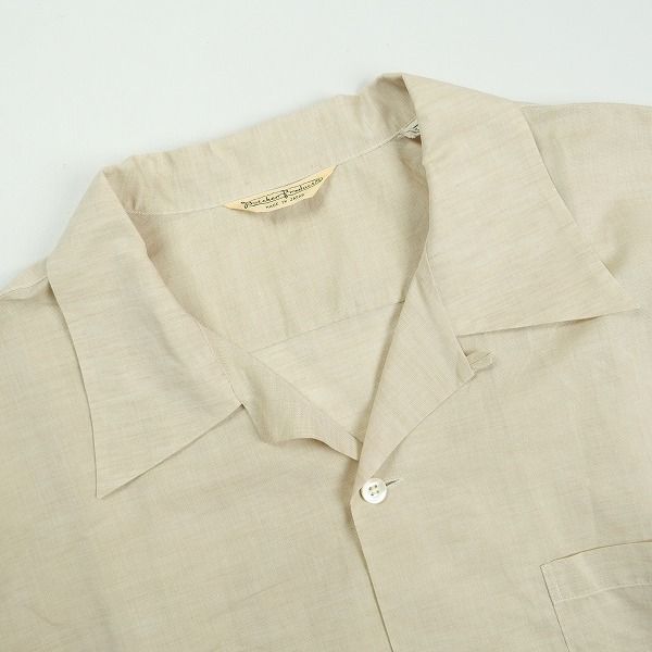 Butcher Products リネンスポーツシャツ　atlast Size【15.5】 At Last ＆ Co アットラスト/BUTCHER PRODUCTS