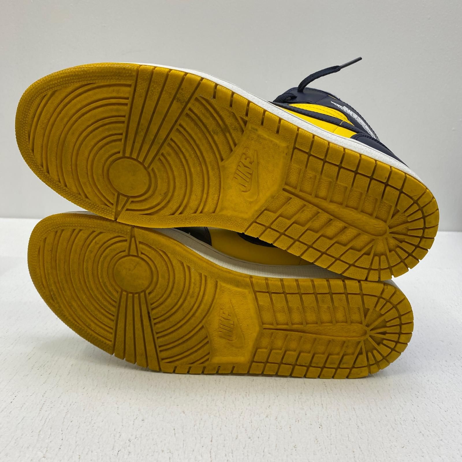 【加古川店】 中古 NIKE | ナイキ スニーカー Air Jordan 1 Mid 'Michigan' 554724-707 イエロー 28cm 【126】 加古川店】 中古 NIKE | ナイキ スニーカー Air Jordan 1 Mid
