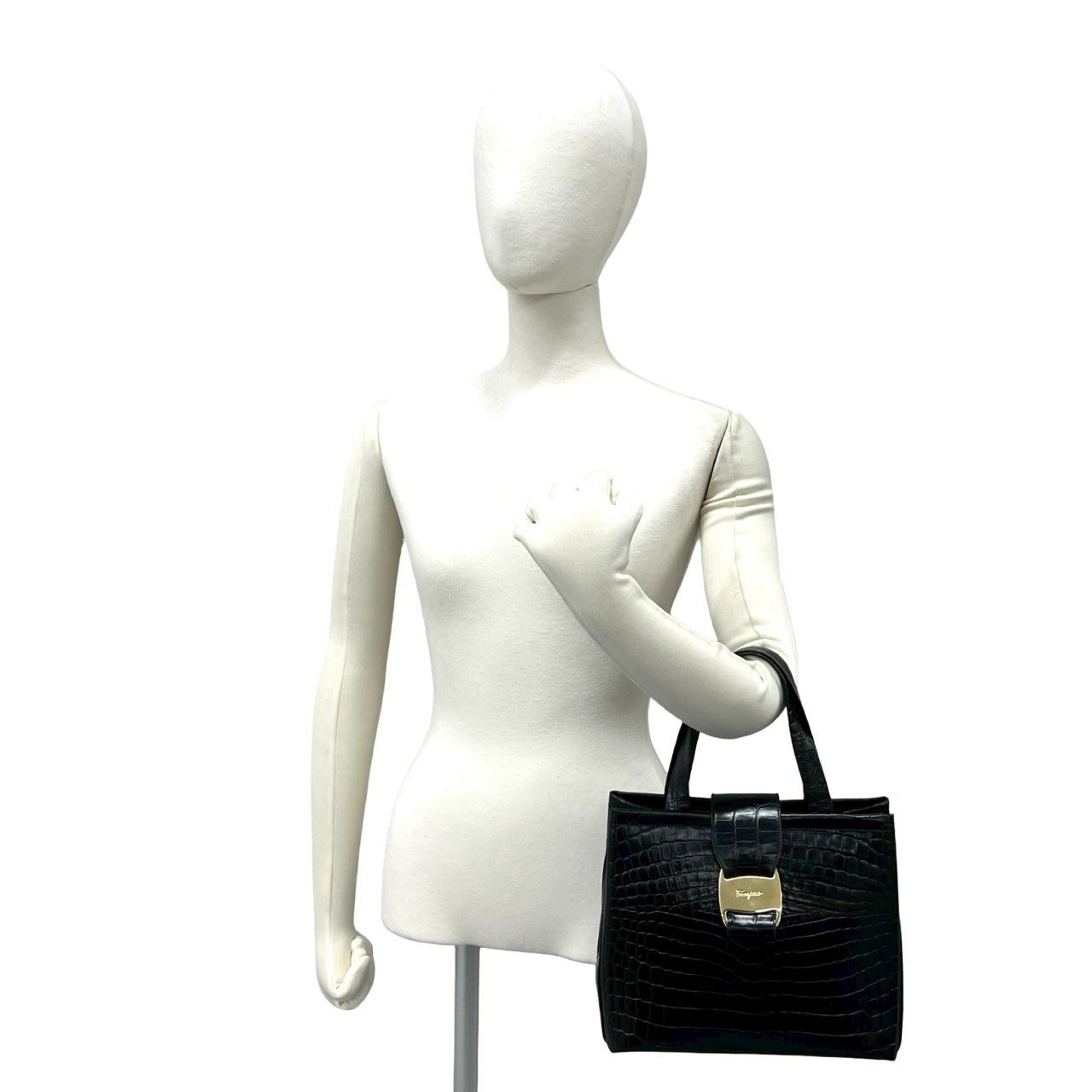 極 美品 Salvatore Ferragamo サルヴァトーレフェラガモ ヴィンテージ
