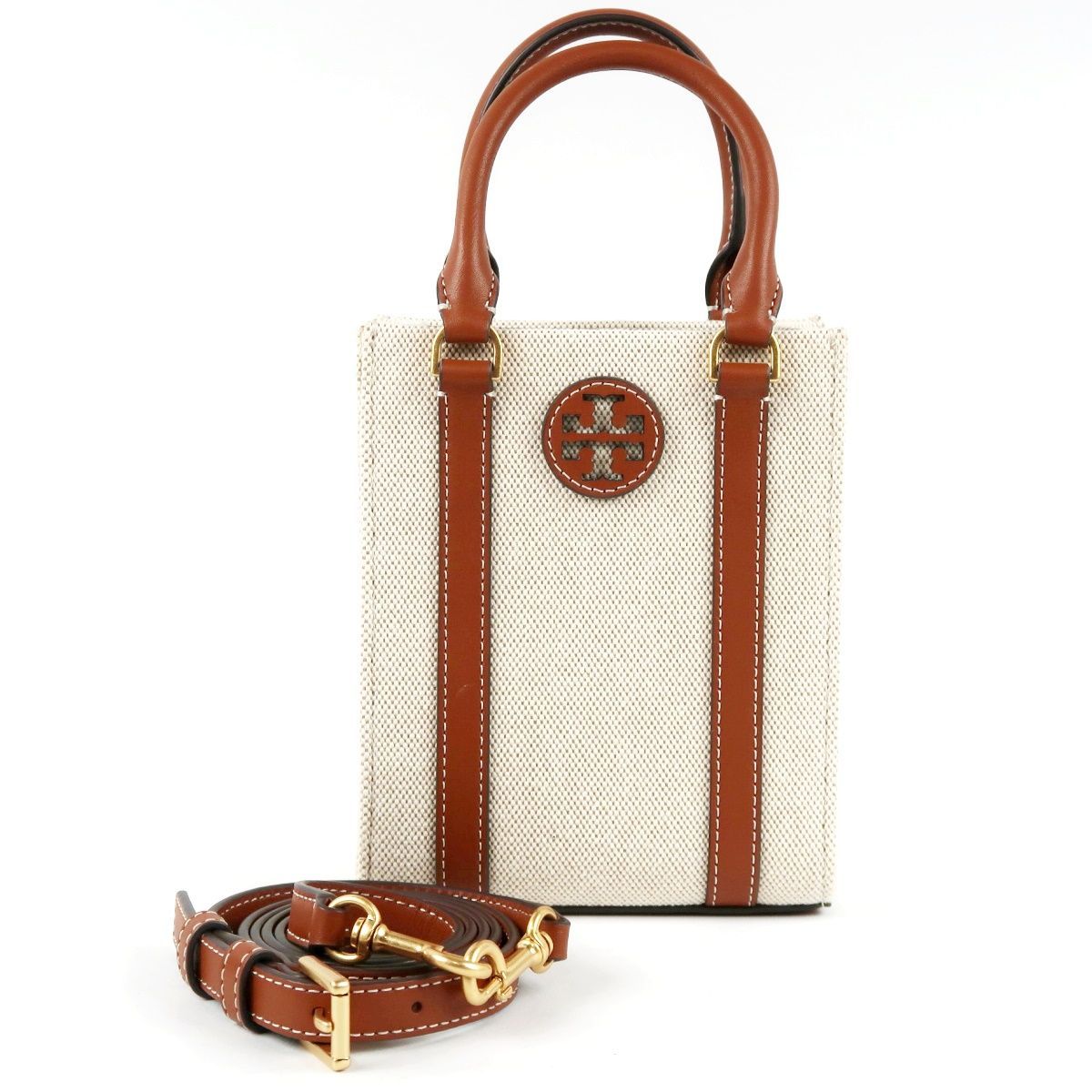 新品同様・未使用】TORY BURCH トリーバーチ キャンバス 2WAY 