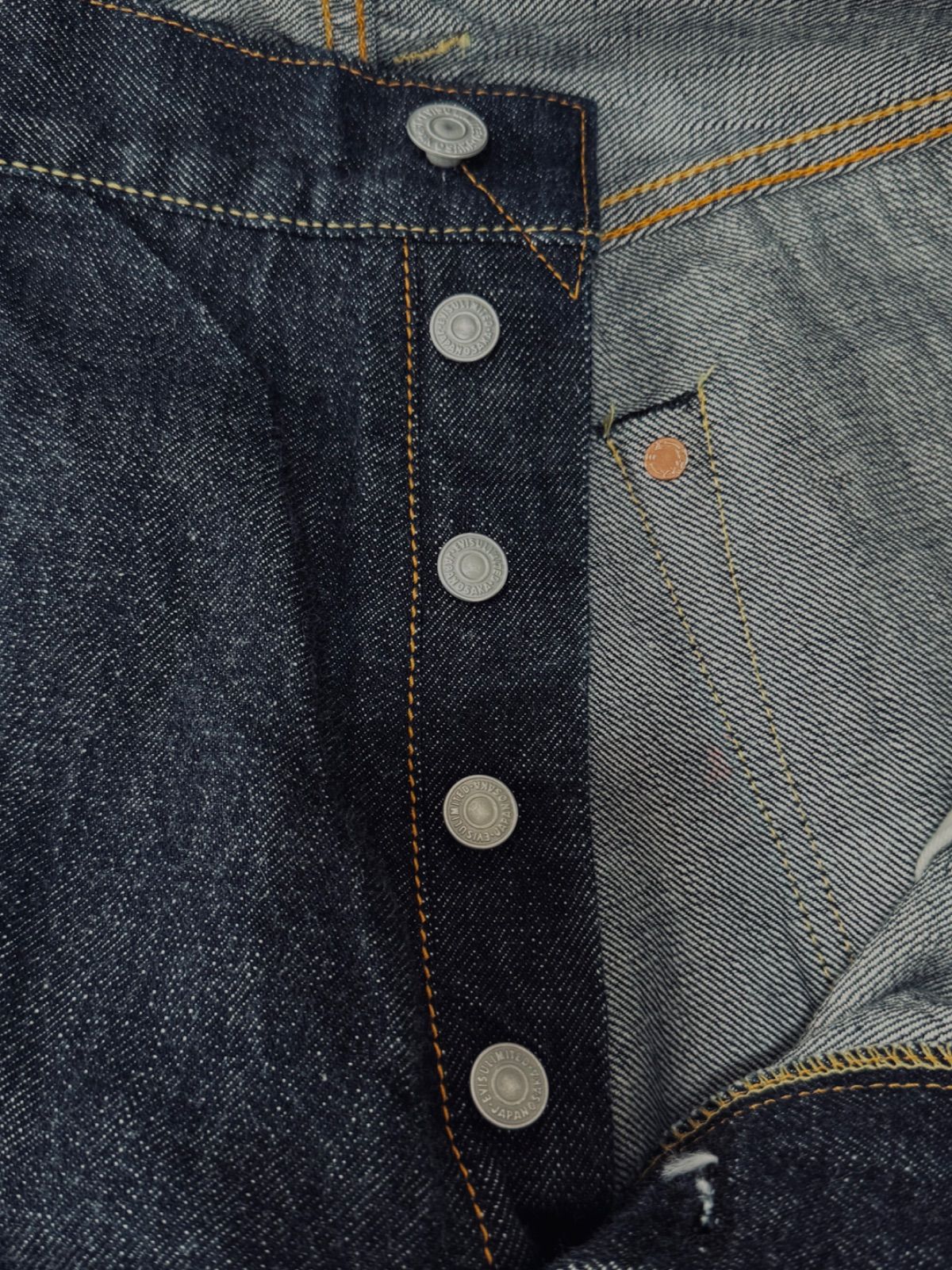 EVISU エヴィス LOT2001 No.1 SPECIAL ビックカモメプリント デニム 40
