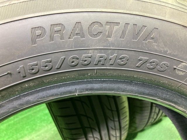 YELLOWHAT サマー イエローハット プラクティバBP01 155/65R13 4本 6