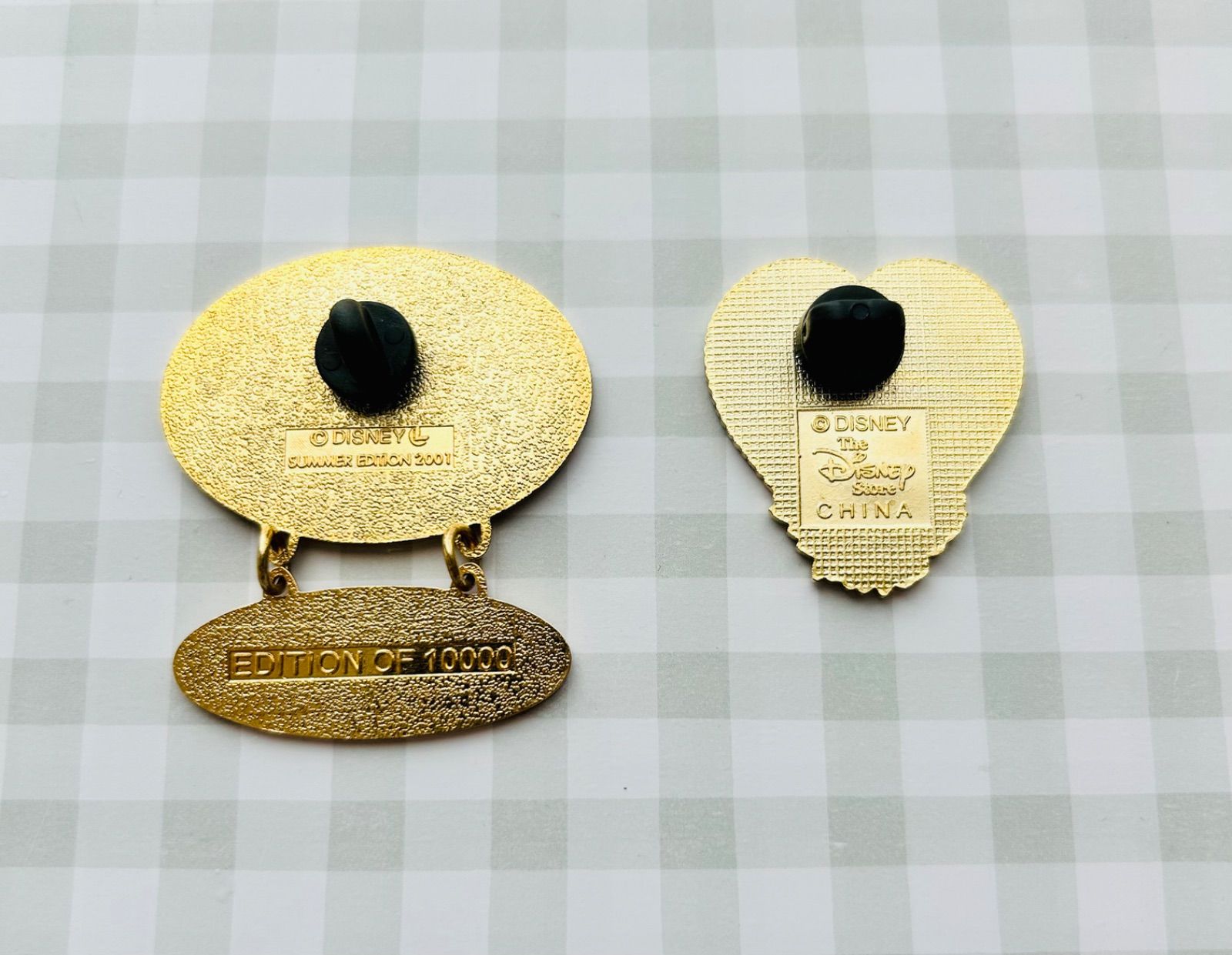 セット販売】 わんわん物語 ピンバッジ ディズニー キス レディ