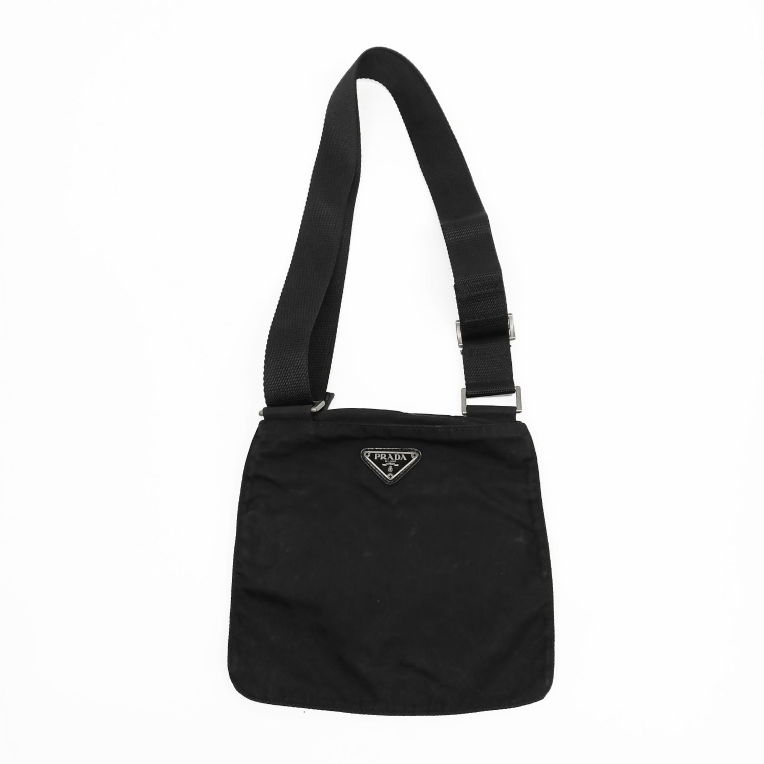 PRADA プラダ 三角プレート トライアングルロゴ ナイロン ショルダー