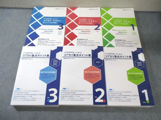 薬学ゼミナール CBT対策参考書 コアカリ・マスター/重点ポイント集 Vol