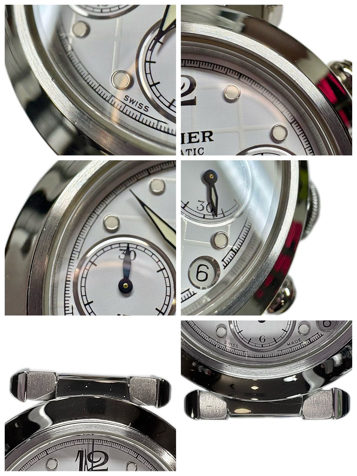 CARTIER カルティエ ウォッチ パシャC クロノ 時計 W31039M7 腕時計