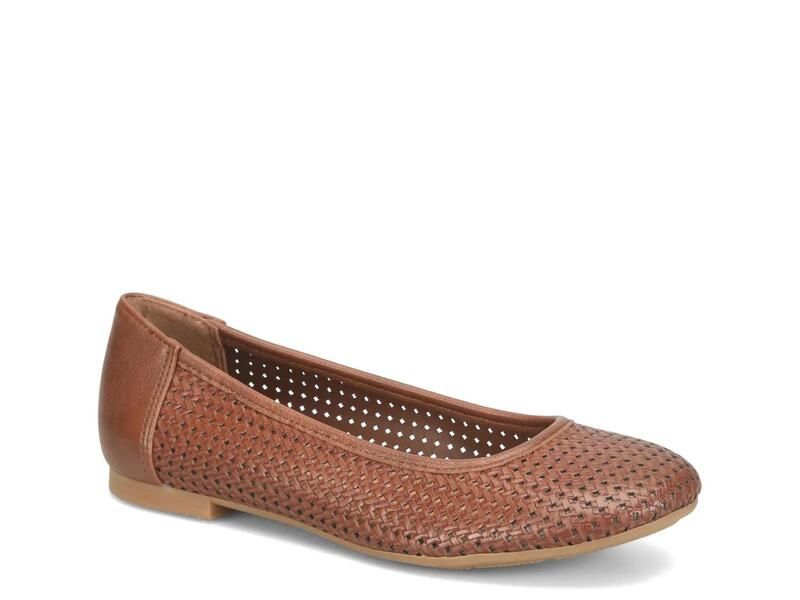 ユーロソフト レディース シューズ パンプス EurosoftTamika Ballet Flat Cognac