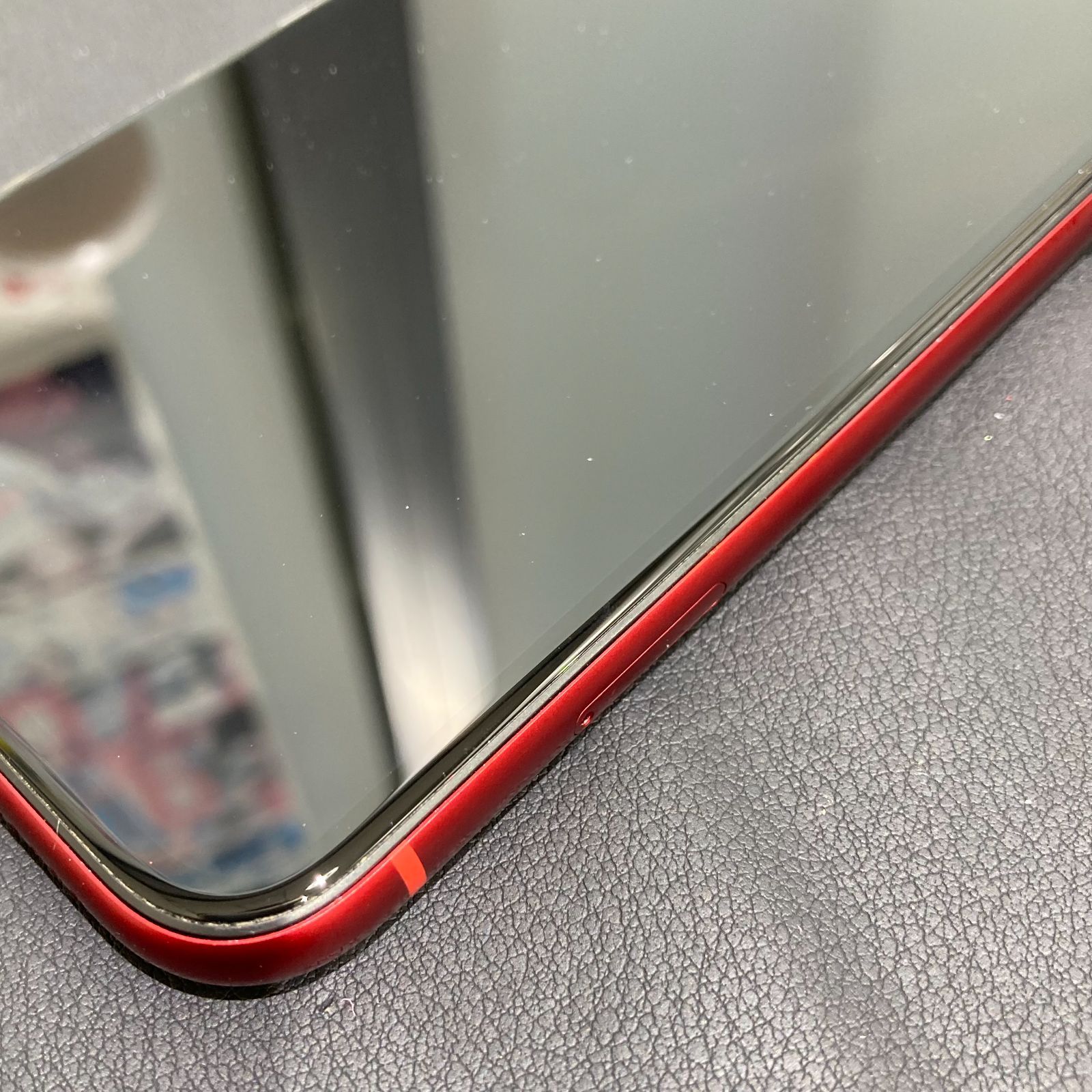 動作正常】iPhoneXR 128GB レッド SIMフリー バッテリー容量100