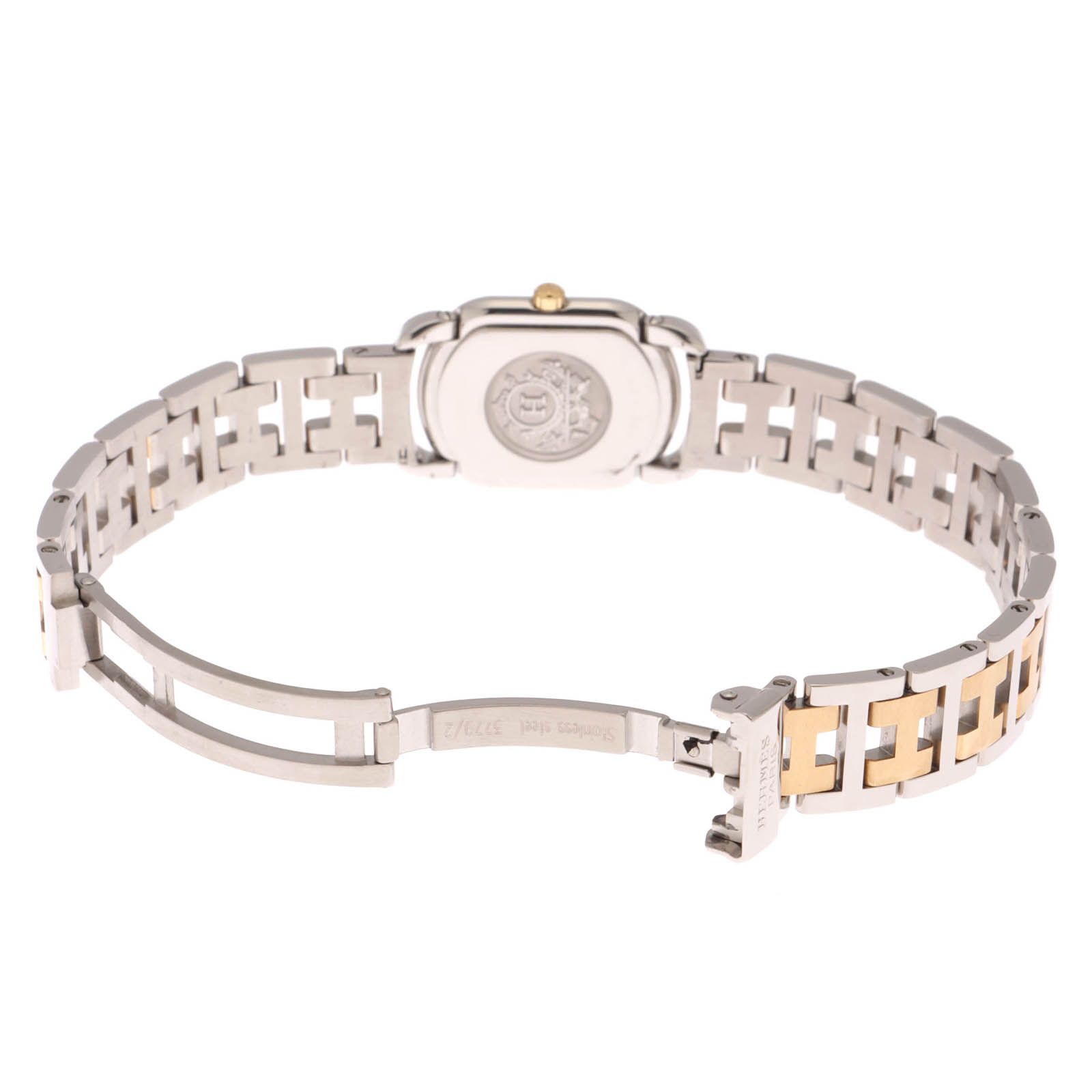 HERMES エルメス ウォッチ ラリー RA1.220 腕時計 GP/ステンレス 