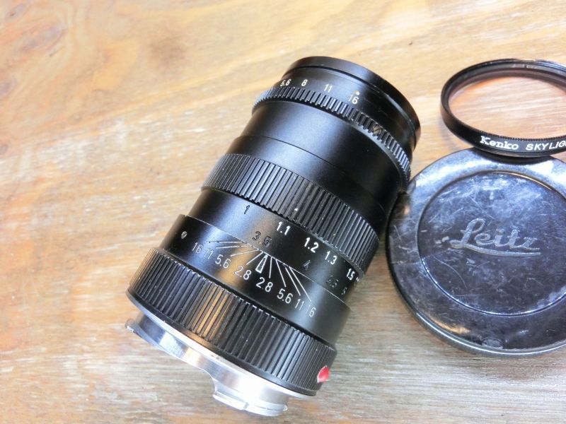 6013 LEITZ LEICA TELE-ELMARIT 90mm 2.8 中望遠 マニュアルレンズ