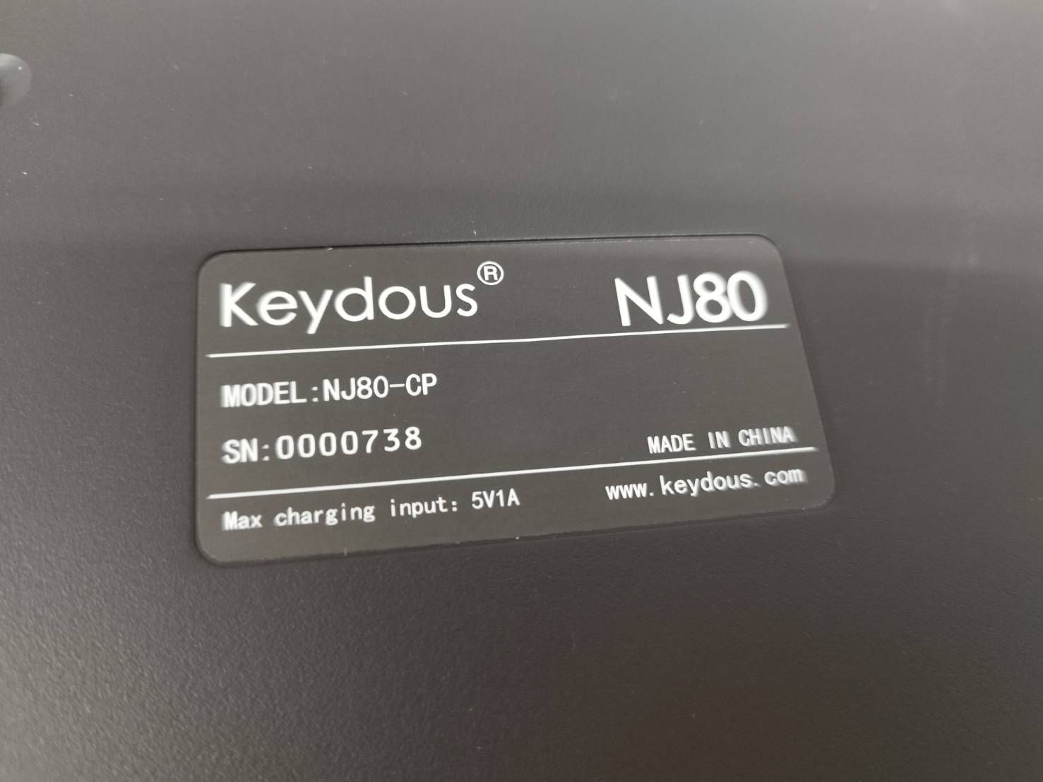 美品 Keydous NJ80 ワイヤレス ゲーミングキーボード ピンク軸 - メルカリ