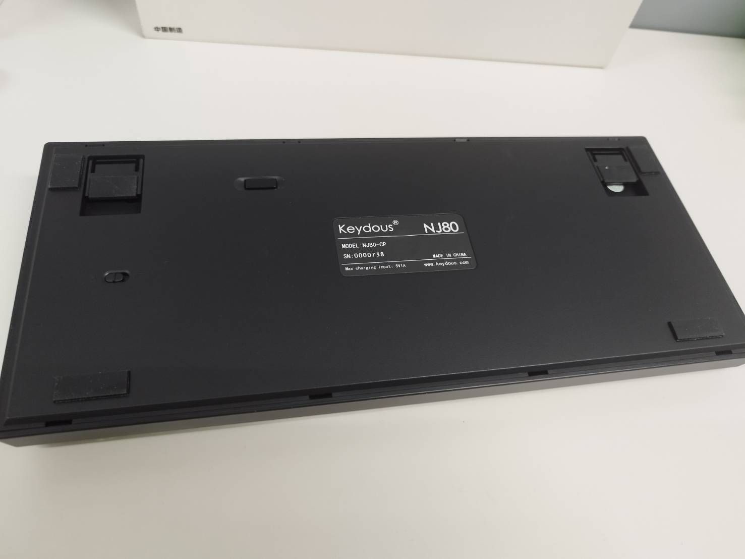 美品 Keydous NJ80 ワイヤレス ゲーミングキーボード ピンク軸 - メルカリ