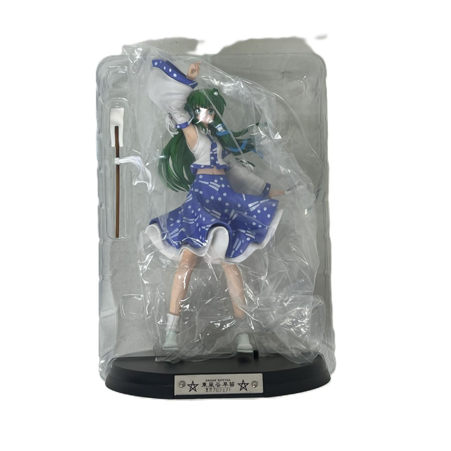中古】開封品 祀られる風の人間 東風谷早苗 「東方Project」 1/8 PVC製